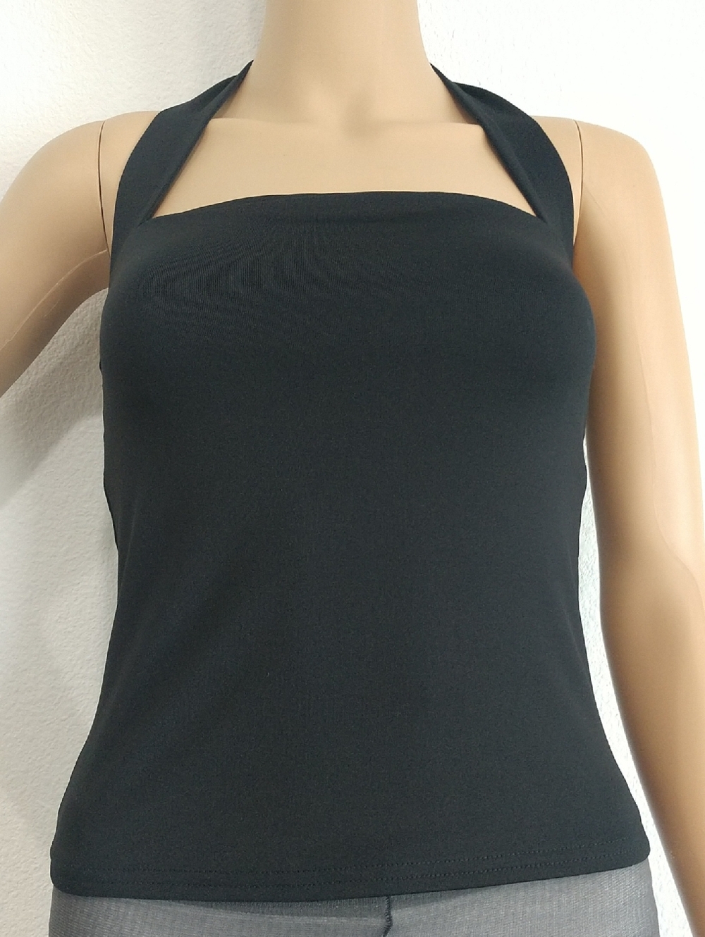 Shape FX Black Halter Neck Camisole
